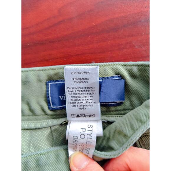 Vineyard Vines Pants Men's Size 30 x 32  Green Straight Leg Denim Casual - Picture 6 of 14